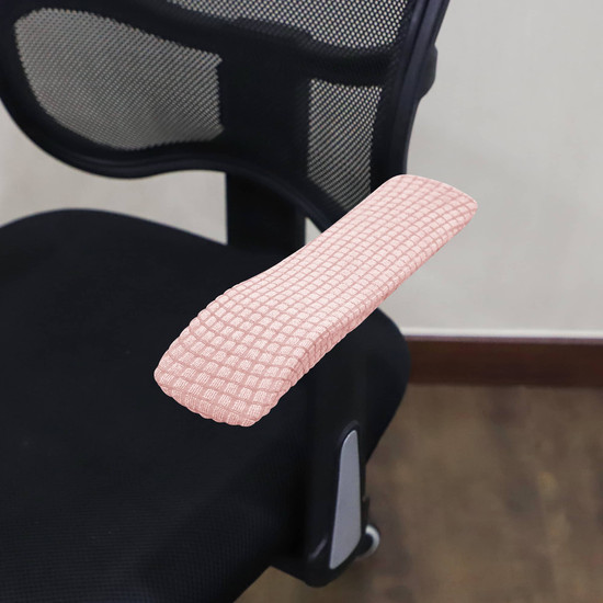 1 pár KÖRBEGUMIS KarfaHuzat forgószékhez (vízlepergető, rózsaszín)